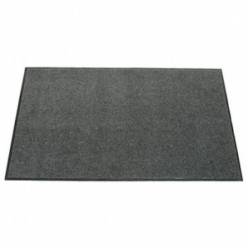 ABILITY ONE Carpeted Entrance Mat Charcoal 4ft.x6ft., 13J107