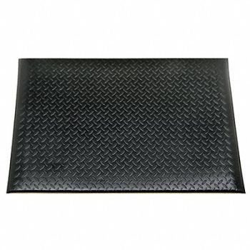 ABILITY ONE Antifatigue Mat Black 3ft. x 5ft., 13J111