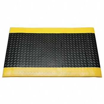 ABILITY ONE Antifatigue Mat Black 3ft. x 5ft., 13J113