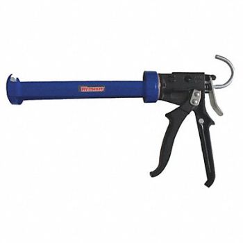 WESTWARD Caulk Gun Steel Black/Blue, 13J317
