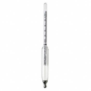 DURAC Specific Gravity Plain Form Hydrometer, 13K040