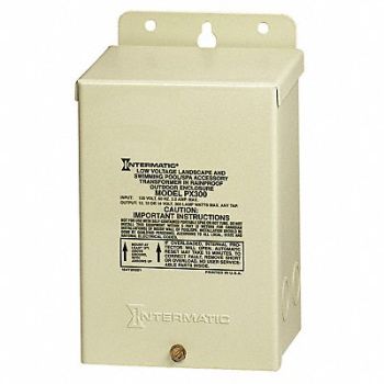 INTERMATIC Transformer 1 Phase 300VA 12V Out, 13K522