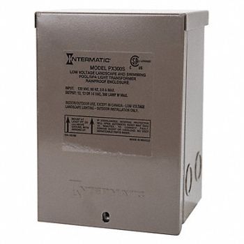 INTERMATIC Transformer 1 Phase 300VA 12V Out, 13K523