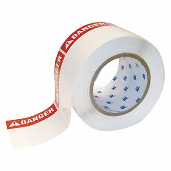 BRADY Arc Flash Label Red/Bk/Wht Polyester PK2, 13K846