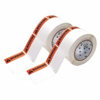 BRADY Arc Flash Label 500 Labels Poly. PK2, 13K847