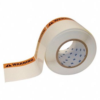 BRADY Arc Flash Label Orng/Bk/Wht Plystr PK2, 13K849