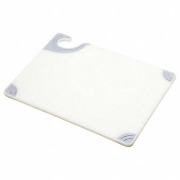 SAN JAMAR Cutting Board White 12 x 9 In., 13L840