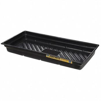 JUSTRITE Spill Tray 5-1/2 in H 38 in L 26 in W, 13M415