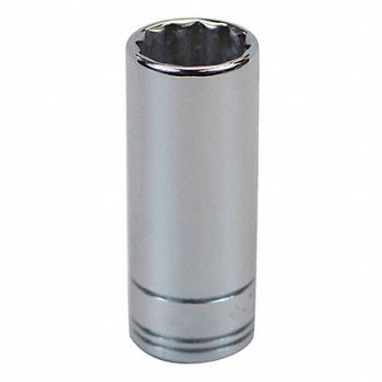SK PROFESSIONAL TOOLS Socket Steel Chrome 15 mm, 13N588