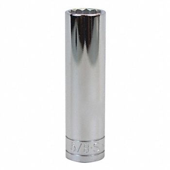 SK PROFESSIONAL TOOLS Socket Steel Chrome 5/8 in, 13N778