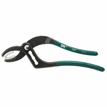 SK PROFESSIONAL TOOLS Soft Jaw Pliers Cannon Plug Green 10 In, 13P214