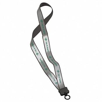 QUALITY RESOURCE GROUP Lanyard Safety Is For Life PK10, 13P234