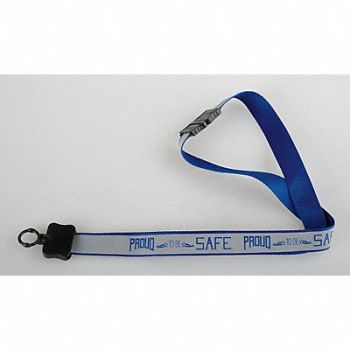 QUALITY RESOURCE GROUP Lanyard Reflective Proud To Be Safe PK10, 13P236