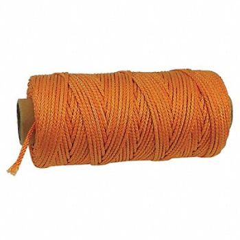 WESTWARD Masons Line 300 ft Orange Twisted Nylon, 13P512