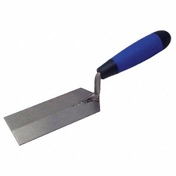 WESTWARD Margin Trowel 8 x2 Steel ErgoSoft PP/TPR, 13P522