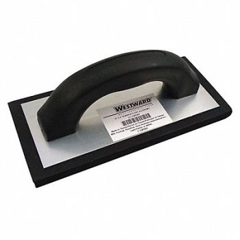 WESTWARD Concrete Float 9 x 4 x 5/8 In Rubber, 13P541