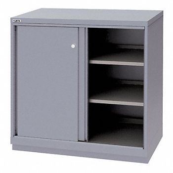 LISTA G8248 Base Cabinet 41-3/4 H 40-1/4 W Light Gry, 13P589