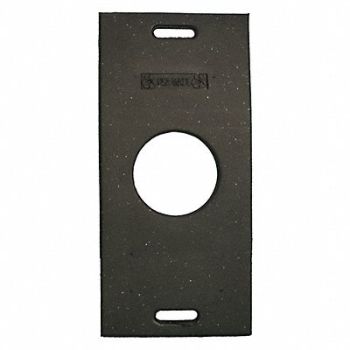 GRAINGER APPROVED Trim Line Channelizer Base Black 30 lbs, 13P908