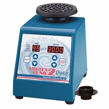 GENIE Shaker Vortex Mixer 500-3000 rpm 6.5x4.8, 13R287