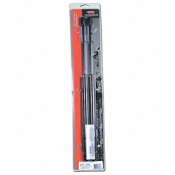KNAACK Gas Spring Set Steel Black PK2, 13R541