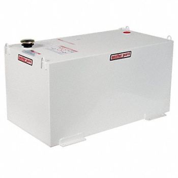 WEATHER GUARD Liquid Transfer Tank Rectangle 100 gal., 13R559