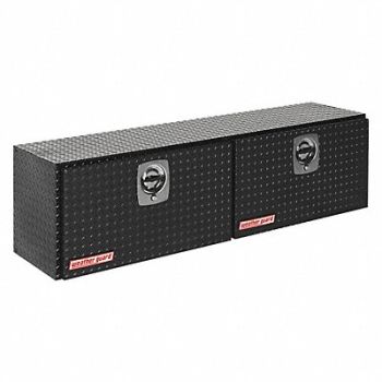 WEATHER GUARD Topside Truck Box Black 64-1/4 in W, 13R585