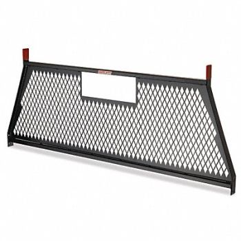 WEATHER GUARD Cab Protector Steel 70-1/2 x28-1/2 Black, 13R590