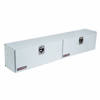 WEATHER GUARD Topside Truck Box 96-1/4 in W 16 in D, 13R602