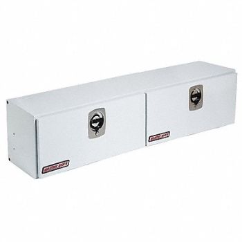 WEATHER GUARD Topside Truck Box White 72-1/4 in W, 13R610