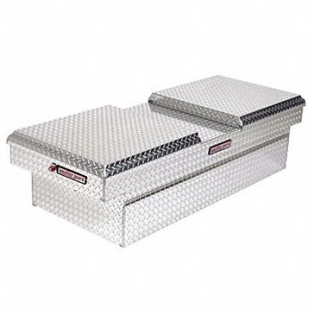 WEATHER GUARD Crossover Truck Box Silver 71-1/2 in W, 13R613