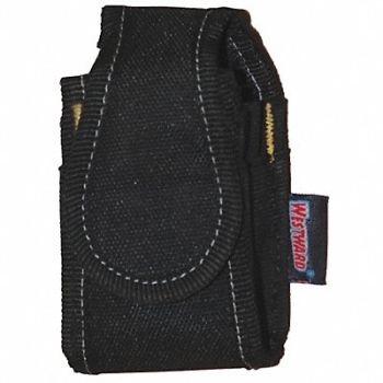 WESTWARD Phone Holder Poly 2-3/8 x1-3/4x4-1/4 Blk, 13T123