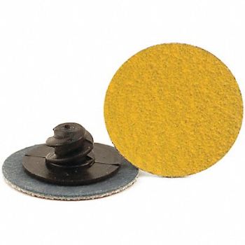 ARC ABRASIVES J0706 Quick Change Disc 1in 60Grit TR PK100, 13T219