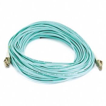 MONOPRICE Fiber Cord Duplex LC LC 20m Aqua, 13U493