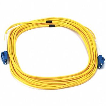 MONOPRICE Fiber Cord Duplex LC LC 5m Yellow, 13U498