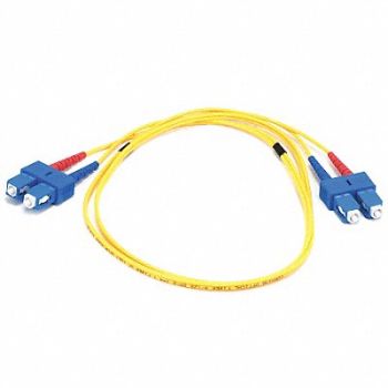 MONOPRICE Fiber Cord Duplex SC SC 1m Yellow, 13U519