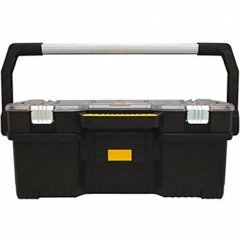 DEWALT Plastic Tool Box 26 3/8 in, 13U673