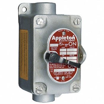 APPLETON ELECTRIC Tumbler Switch EDSC Series 1 Gang 4-Way, 13V073