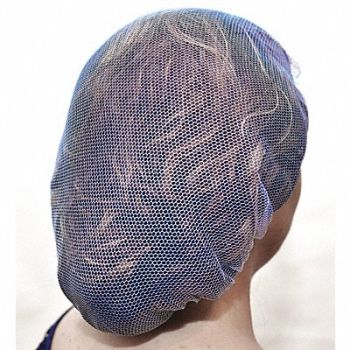 ACTION CHEMICAL Hairnet Blue Universal PK1000, 13V902