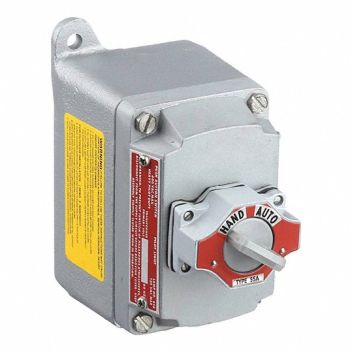 APPLETON ELECTRIC Control Station 1/2 In 1 Gang 10A @ 600V, 13W117