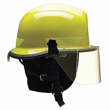 BULLARD G8579 Fire/Rescue Helmet Lime-Yellow, 13W817