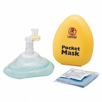 HONEYWELL Laerdal Pocket Mask Disposable, 13W867