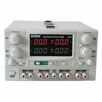 EXTECH Quad Output DC Power Supply, 13X091