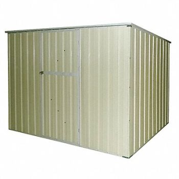 GRAINGER APPROVED D7718 Outdr Strg Shd 6 1/4x8 1/2x6 1/4ft Beige, 13X103
