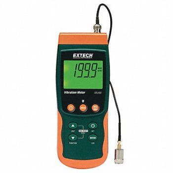 EXTECH Vibration Meter with Displacement, 13X134