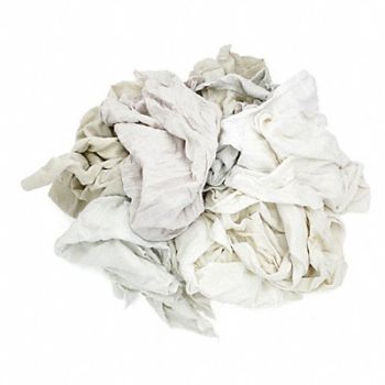GRAINGER APPROVED Cloth Rag Reclaimed Size Varies, 3U585