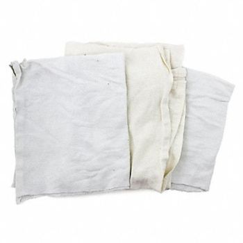 GRAINGER APPROVED Cloth Rag Reclaimed Size Varies, 13Y366