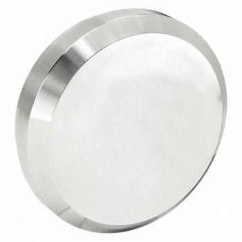 GRAINGER APPROVED Cap T304 SS Bevel Seat, 13Y411