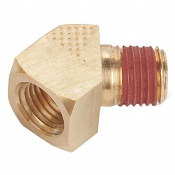 PARKER 45 Elbow Brass 3/4 in FNPT x MNPT, 13Y854
