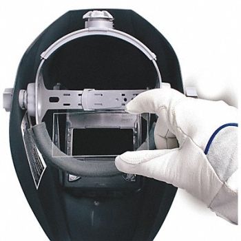 MILLER ELECTRIC Lens Cover 4-1/2 X 5-1/4 PK5, 13Z862