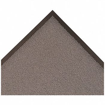 NOTRAX Carpeted Entrance Mat Gray 3ft. x 4ft., 3UEU5